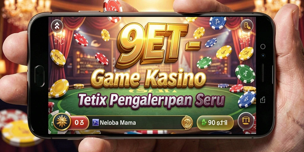 Tampilan menarik dari gameplay Kasino di 9ET.