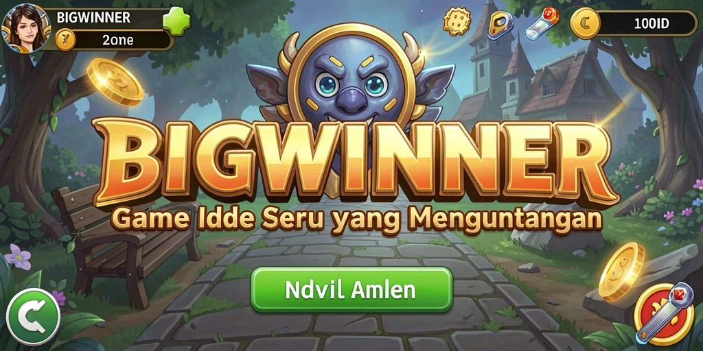 Tampilan gameplay <strong>BIGWINNER</strong> yang menarik dan penuh warna.