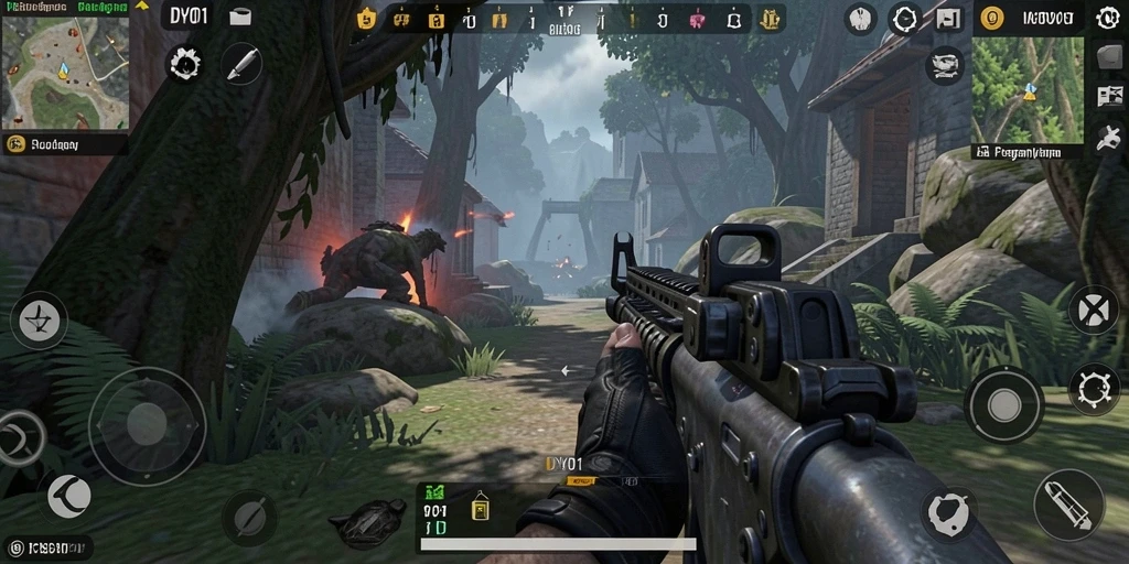 Gameplay seru dan menantang dalam DY01.