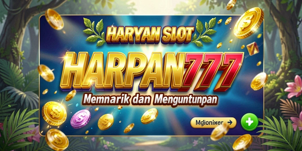 Screenshot gameplay HARAPAN777 menampilkan pengalaman slot yang seru.