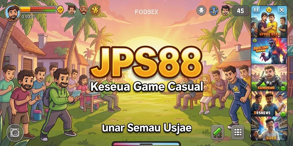 Tampilan gameplay seru dan menantang di JPS88.