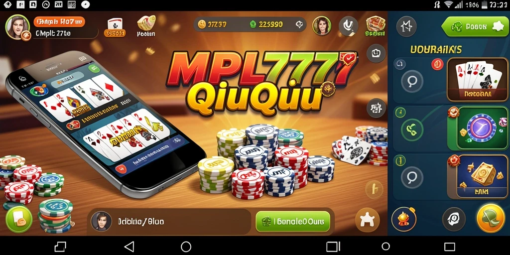 Tampilan gameplay seru dan interaktif QiuQiu di MPL777.