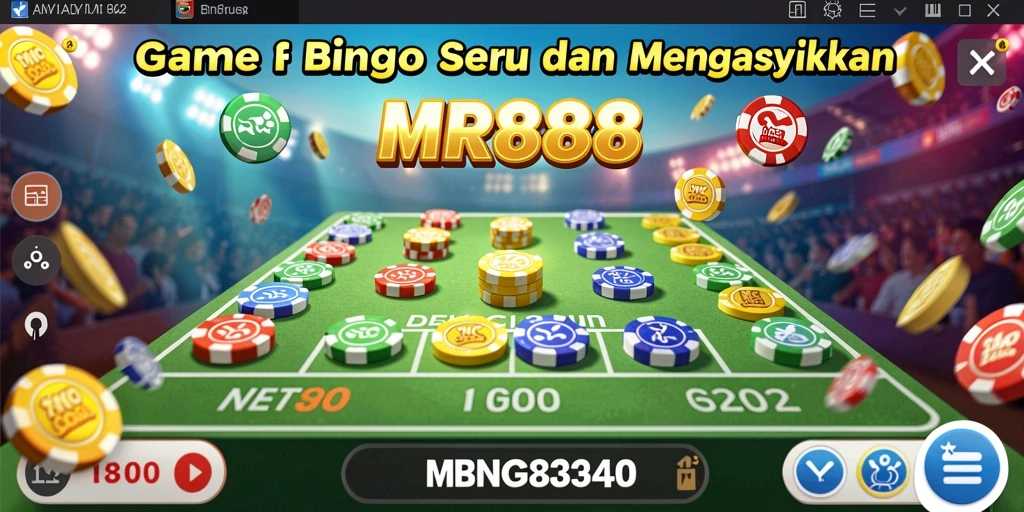 Tampilan menawan gameplay Bingo di MR888.