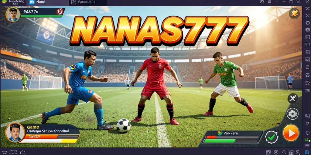 Screenshot gameplay <strong>NANAS777</strong> menampilkan pertandingan olahraga yang seru dan kompetitif.