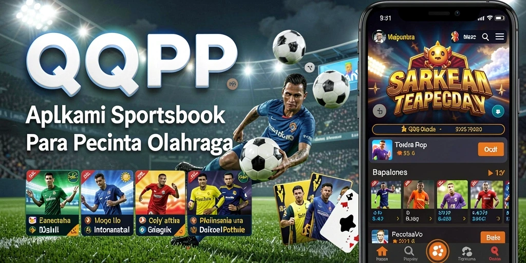 Tampilan menarik dari aplikasi Sportsbook QQRP saat melakukan taruhan.