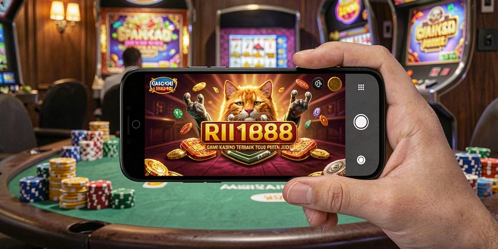 Screenshot RI188 yang menunjukkan pengalaman permainan Kasino yang mendebarkan.