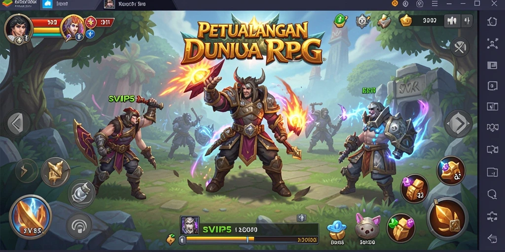 Tampilan gameplay <strong>SVIP5</strong> yang menakjubkan dan seru.