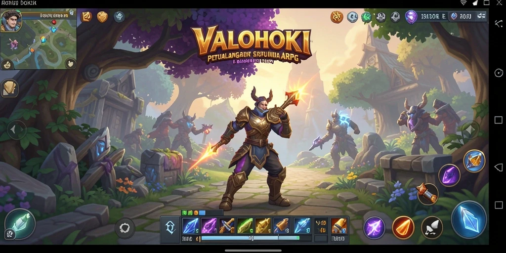Gameplay seru dalam dunia petualangan ARPG yang menakjubkan.